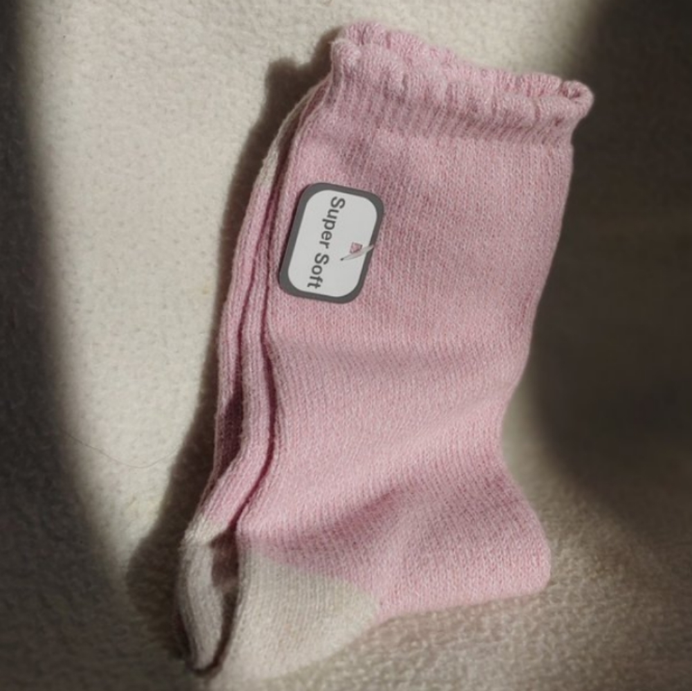 Thick Pink Socks!